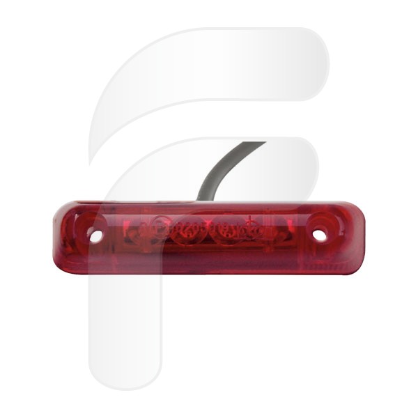  SIGNAL POSITION LAMPS POSITION LAMPS 12V RED OVAL 